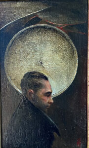 Lost In Time by Kevin Hendley - Oil on Board 21 x 12 cm