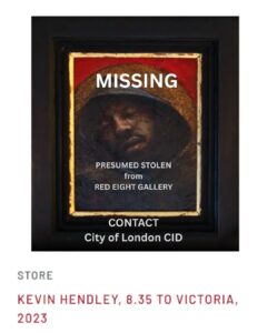 8.35 to Victoria by Kevin Hendley - MISSING presumed STOLEN from Red Eight Gallery